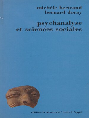 cover image of Psychanalyse et sciences sociales